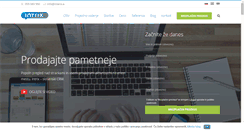 Desktop Screenshot of intrix.si